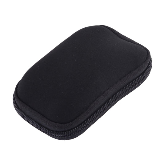 Neoprene U Disk Storage Bag Cover, Bag Size: 12x8cm(Black) by buy2fix