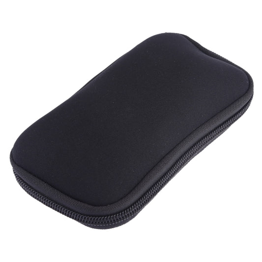 Neoprene U Disk Storage Bag Cover, Bag Size: 16x8.5cm(Black) by buy2fix