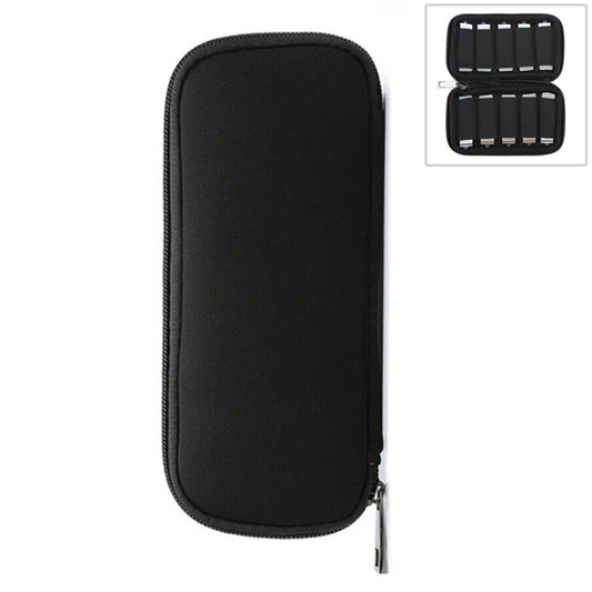 Neoprene U Disk Storage Bag Cover, Bag Size: 20x9cm(Black) by buy2fix