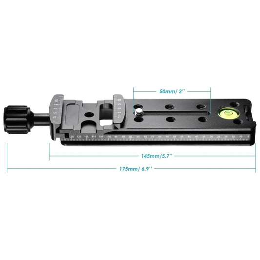 FVR-150 Multi-Purpose 150mm Vertical Nodal Slide Clamp Rail for Fisheyes Lens & Wide-angle Lens, Compatible with Arca Swiss RRS Clamp - Quick Release Plate by buy2fix | Online Shopping UK | buy2fix