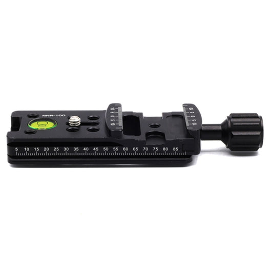 NNR-100 Multi-Purpose 100mm Nodal Rail Slide Plate QR Clamp Macro Panoramic Bracket - Camera Accessories by buy2fix | Online Shopping UK | buy2fix