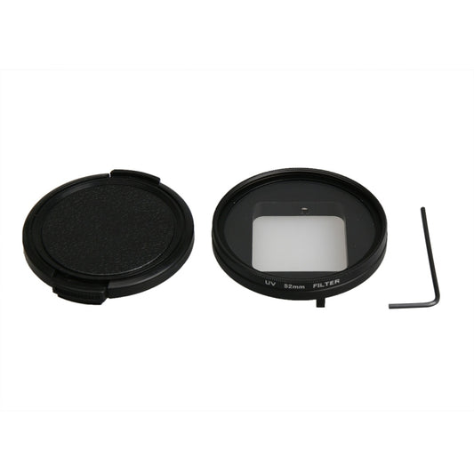 For GoPro HERO5 Proffesional 52mm Lens Filter(CPL Filter + Lens Protective Cap + Hex Spanner) & (UV Filter + Lens Protective Cap + Hex Spanner) - Lens Filter by buy2fix | Online Shopping UK | buy2fix