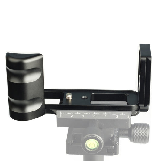 1/4 inch Vertical Shoot Quick Release L Plate Bracket Base Holder for FUJIFILM X-E3 (Black) - L-Bracket by buy2fix | Online Shopping UK | buy2fix