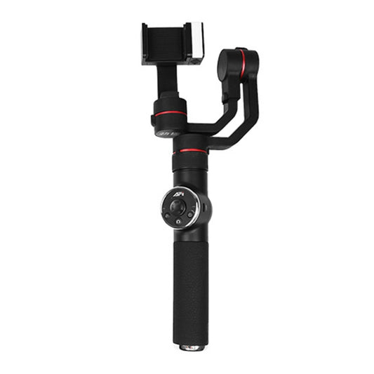 AFI V5 Smooth 3-Axis Handheld Aluminum Brushless Gimbal Stabilizer with Tripod Mount & Fill Light for Smartphones within 6 inch, Support Face Tracking(Black) - Handheld Gimbals by buy2fix | Online Shopping UK | buy2fix