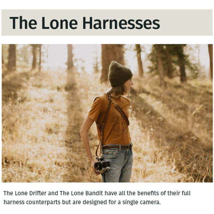 Quick Release Anti-Slip Shoulder Leather Harness Camera Strap with Metal Hook for SLR / DSLR Cameras (Left Shoulder) by buy2fix