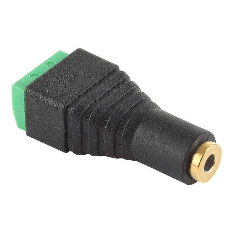 3.5mm Female Plug 3 Pin Terminal Block Stereo Audio Connector by buy2fix