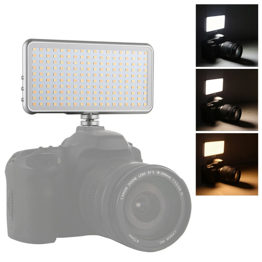 LED011S Pocket 180 LEDs Professional Vlogging Photography Video & Photo Studio Light with OLED Display & Cold Shoe Adapter Mount for Canon / Nikon DSLR Cameras -  by buy2fix | Online Shopping UK | buy2fix