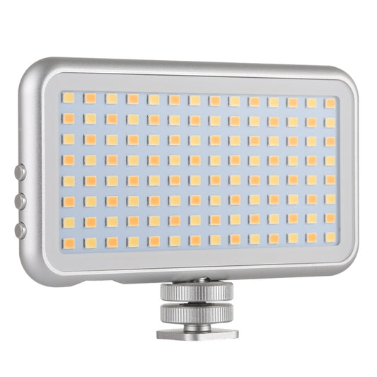 LED-013 Pocket 112 LEDs Professional Vlogging Photography Video & Photo Studio Light with OLED Display & Cold Shoe Adapter Mount for Canon / Nikon DSLR Cameras -  by buy2fix | Online Shopping UK | buy2fix
