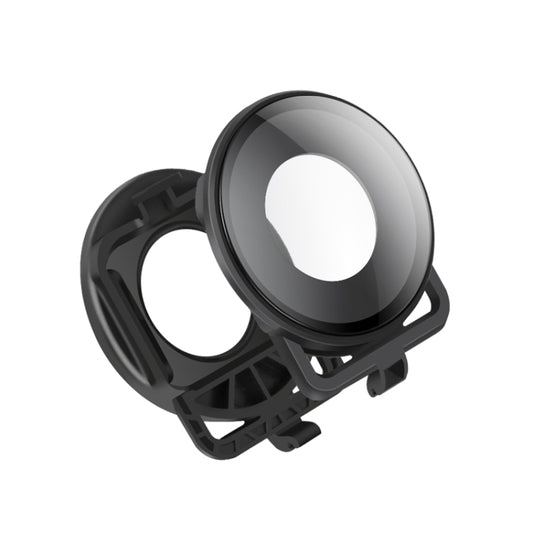 Lens Guard Protective Glass Cover for Insta360one R Panoramic Camera with Frame(Black) - Len Accessories by buy2fix | Online Shopping UK | buy2fix