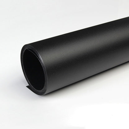 100x200cm PVC Paper Matte Photography Background(Black) - Solid Color by buy2fix | Online Shopping UK | buy2fix