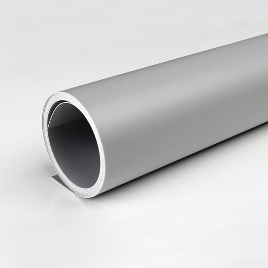 100x200cm PVC Paper Matte Photography Background(Grey) - Solid Color by buy2fix | Online Shopping UK | buy2fix