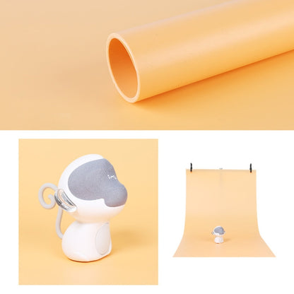 120x200cm PVC Paper Matte Photography Background(Yellow) - Solid Color by buy2fix | Online Shopping UK | buy2fix
