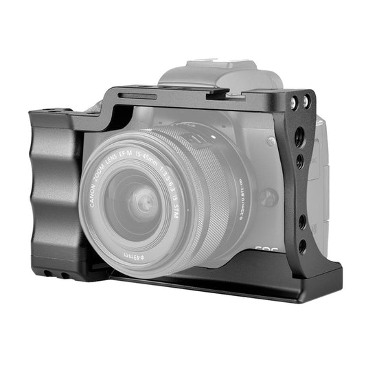 YELANGU C14-A YLG0714A-A Video Camera Cage Stabilizer for Canon EOS M50 (Black) - Camera Cage by YELANGU | Online Shopping UK | buy2fix