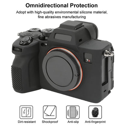 For Sony ILCE-7RM5 / Alpha 7R V Soft Silicone Protective Case (Black) by buy2fix