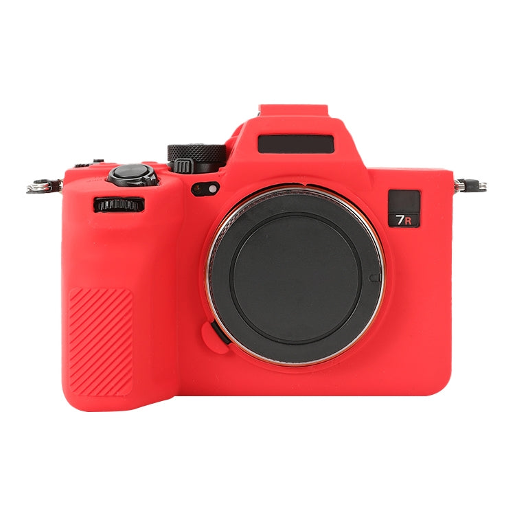 For Sony ILCE-7RM5 / Alpha 7R V Soft Silicone Protective Case (Red) by buy2fix
