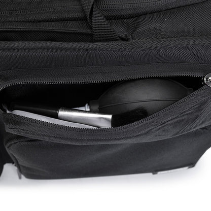 CADEN D28 Portable Multifunctional Single and Double Shoulder Camera Bag With Strap(Black) by CADeN