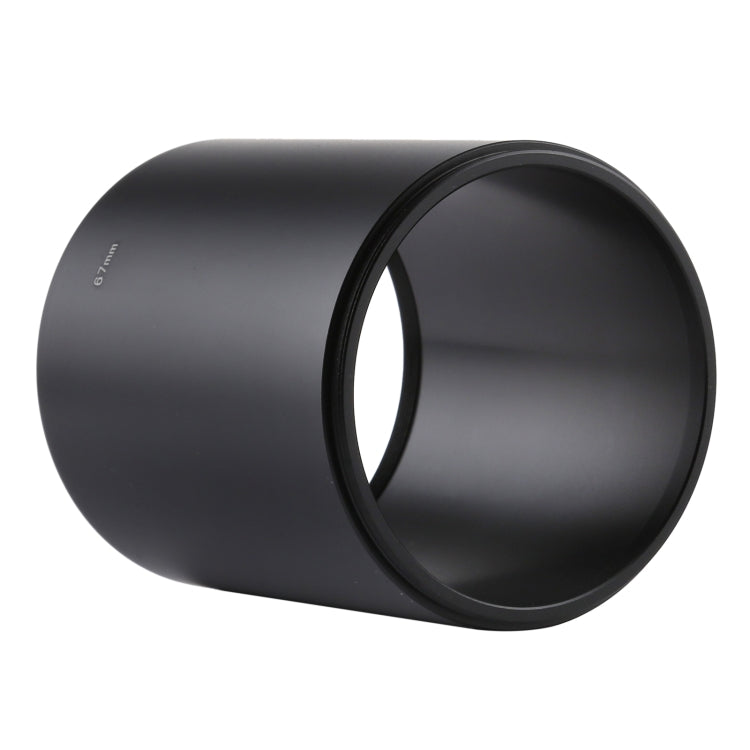 67mm Thread Type Straight Tube Full Metal Lens Hood Shade for Medium Telephoto Lens - Lens Hood by buy2fix | Online Shopping UK | buy2fix
