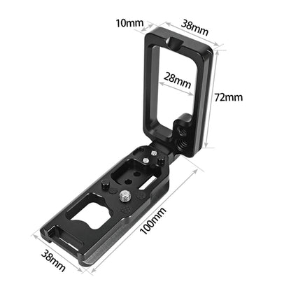 1/4 inch  Vertical Shoot Quick Release L Plate Bracket Base Holder for Nikon Z6 / Z7 - L-Bracket by buy2fix | Online Shopping UK | buy2fix