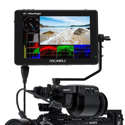 FEELWORLD LUT7 1920x1200 2200 nits 7 inch IPS Screen HDMI 4K Touch Screen Camera Field Monitor - On-camera Monitors by FEELWORLD | Online Shopping UK | buy2fix