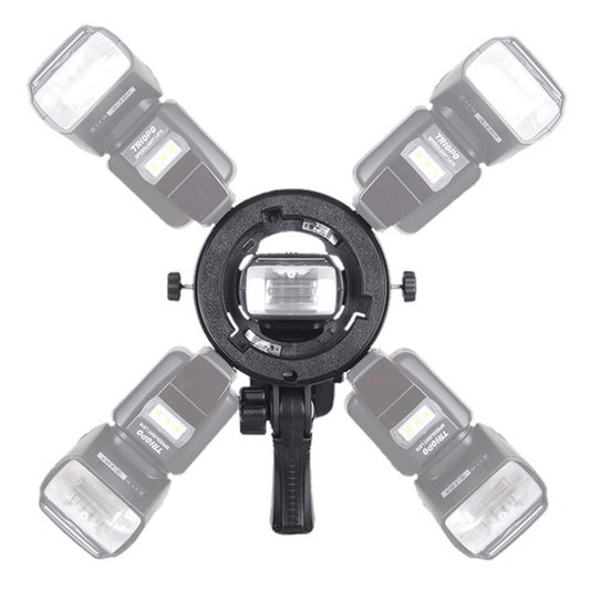 TRIOPO TR-05 Flash Holder Multi-function Camera Universal S-type Holder Accessories Transfer Interface - Stand Bracket by TRIOPO | Online Shopping UK | buy2fix