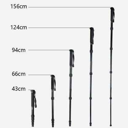 BEXIN MAS285 Portable Travel Outdoor DSLR Camera Aluminum Alloy Monopod Holder(Black) - Monopods by BEXIN | Online Shopping UK | buy2fix