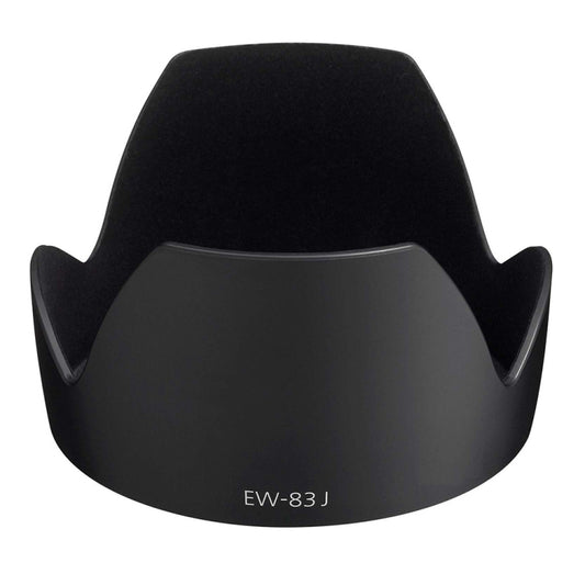 EW-83J Lens Hood Shade for Canon EF-S 17-55mm f/2.8 IS USM Lens (Black) - Lens Hood by buy2fix | Online Shopping UK | buy2fix