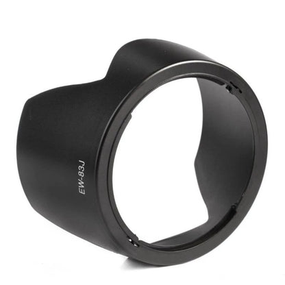 EW-83J Lens Hood Shade for Canon EF-S 17-55mm f/2.8 IS USM Lens (Black) - Lens Hood by buy2fix | Online Shopping UK | buy2fix