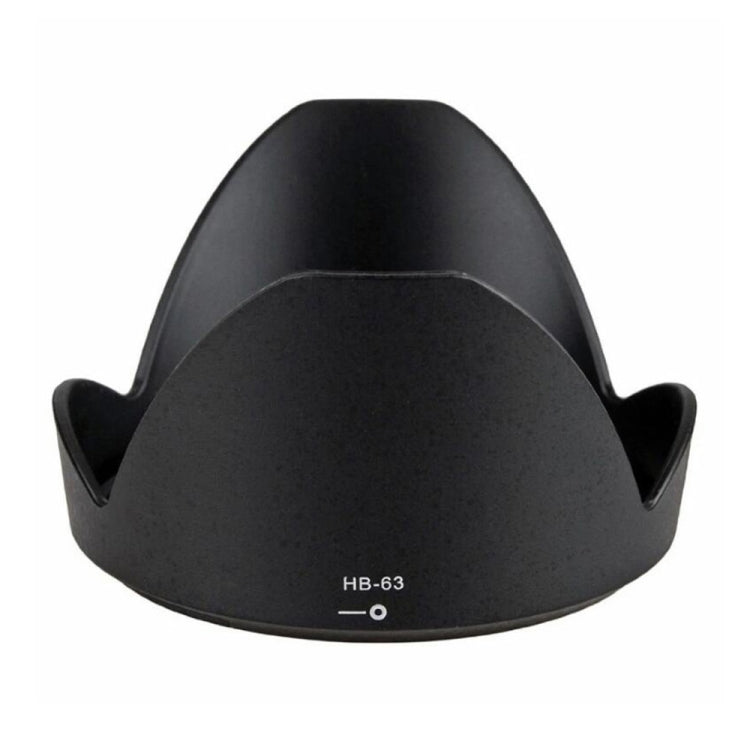 HB-63 Lens Hood Shade for Nikon 24-85mm f/3.5-4.5G ED VR Lens (Black) by buy2fix