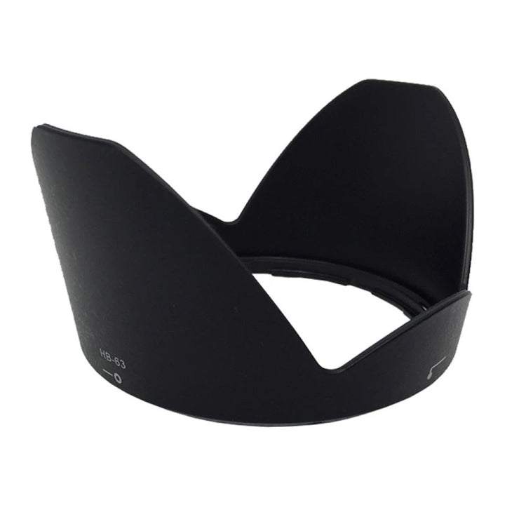 HB-63 Lens Hood Shade for Nikon 24-85mm f/3.5-4.5G ED VR Lens (Black) by buy2fix
