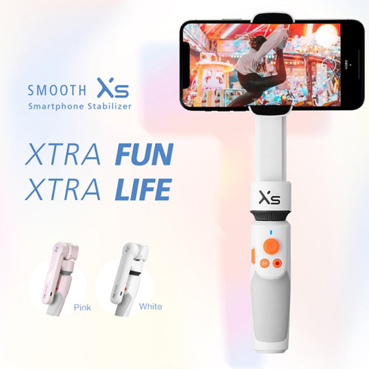 ZHIYUN YSZY018 Smooth-XS Handheld Gimbal Stabilizer Selfie Stick for Smart Phone, Load: 200g(Pink) - Handheld Gimbals by buy2fix | Online Shopping UK | buy2fix