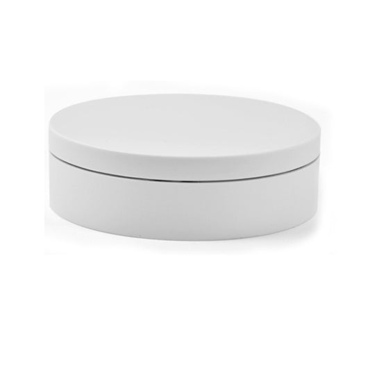 12cm 360 Degree Rotating Turntable Matte Electric Display Stand Video Shooting Props Turntable, Load: 3kg (White) -  by buy2fix | Online Shopping UK | buy2fix