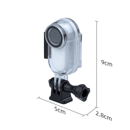 30m Underwater Waterproof Housing Protective Case for Insta360 GO 2, with Base Adapter & Screw - Case & Bags by buy2fix | Online Shopping UK | buy2fix