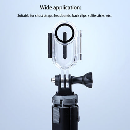 30m Underwater Waterproof Housing Protective Case for Insta360 GO 2, with Base Adapter & Screw - Case & Bags by buy2fix | Online Shopping UK | buy2fix