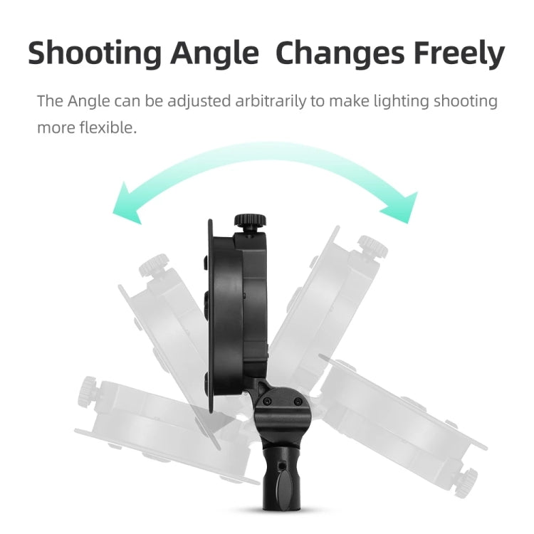 Godox S2 Speedlite S-Type Bracket Bowens Mount Flash S-type Holder Bracket (Black) - Stand Bracket by Godox | Online Shopping UK | buy2fix