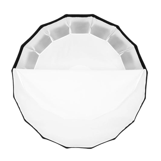 Godox P120L Diameter 120cm Parabolic Softbox Reflector Diffuser for Studio Speedlite Flash Softbox(Black) -  by Godox | Online Shopping UK | buy2fix