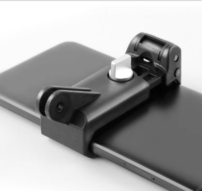 Selfie Sticks Monopods Mount Phone Clamp for iPhone, Samsung, HTC, Sony, LG and other Smartphones, Clip Range: 6-9cm(Black) - Stand by buy2fix | Online Shopping UK | buy2fix