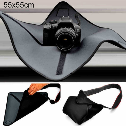 Shockproof Neoprene Bag Magic Wrap Blanket for Canon / Nikon / Sony Camera Lens, Size: 55 x 55cm by buy2fix
