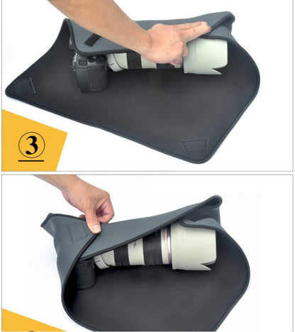 Shockproof Neoprene Bag Magic Wrap Blanket for Canon / Nikon / Sony Camera Lens, Size: 45 x 45cm - Lens Bag by buy2fix | Online Shopping UK | buy2fix