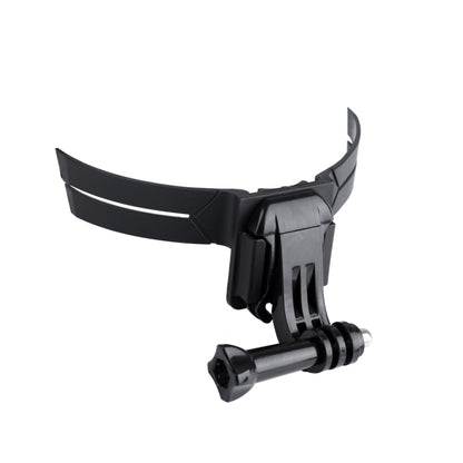 Helmet Mount with J-Hook Buckle  for GoPro, Insta360, DJI and Other Action Cameras (Black) - Helmet Mount by buy2fix | Online Shopping UK | buy2fix