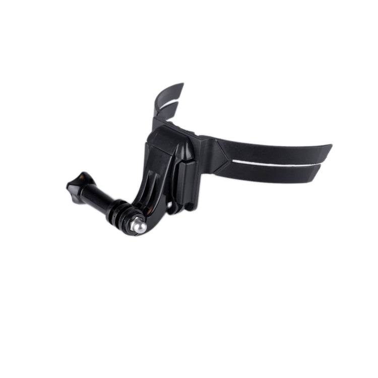 Helmet Mount with J-Hook Buckle  for GoPro, Insta360, DJI and Other Action Cameras (Black) - Helmet Mount by buy2fix | Online Shopping UK | buy2fix