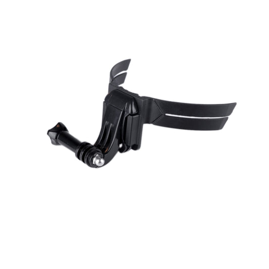 Helmet Mount with J-Hook Buckle  for GoPro, Insta360, DJI and Other Action Cameras (Black) - Helmet Mount by buy2fix | Online Shopping UK | buy2fix