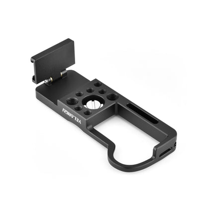 YELANGU CL13 Camera Expansion Board Base L Plate for Canon EOS M50 (Black) - L-Bracket by YELANGU | Online Shopping UK | buy2fix