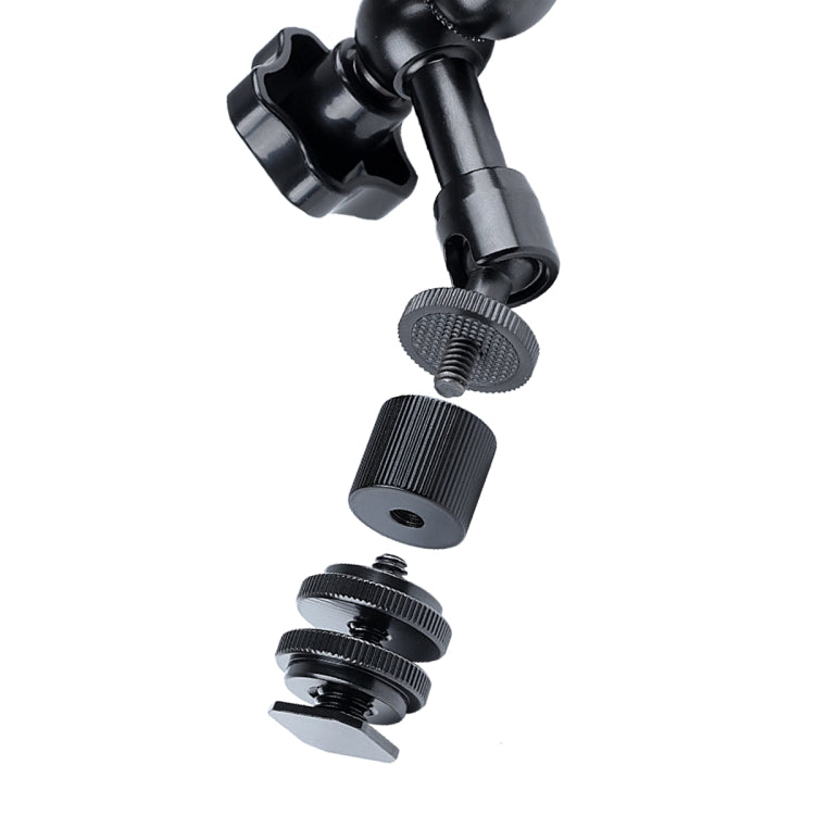11 inch Adjustable Friction Articulating Magic Arm + Large Claws Clips - Camera Gimbal by buy2fix | Online Shopping UK | buy2fix