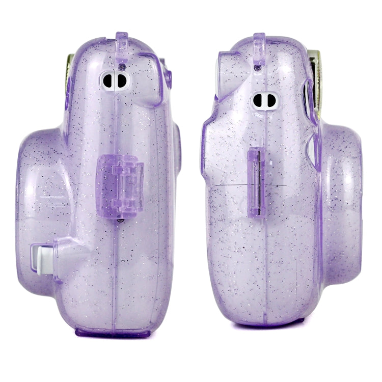Glitter Power Crystal Case with Strap for FUJIFILM Instax mini 11 (Purple) - Camera Accessories by buy2fix | Online Shopping UK | buy2fix