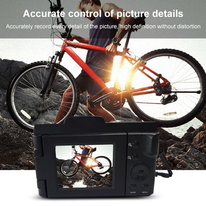 HD Flip-screen Selfie Camera 0.3 Million Pixel DV Camera - Video Cameras by buy2fix | Online Shopping UK | buy2fix