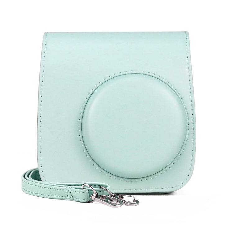 Retro Full Body PU Leather Case Camera Bag with Strap for FUJIFILM instax mini 7+ (Baby Blue) by buy2fix