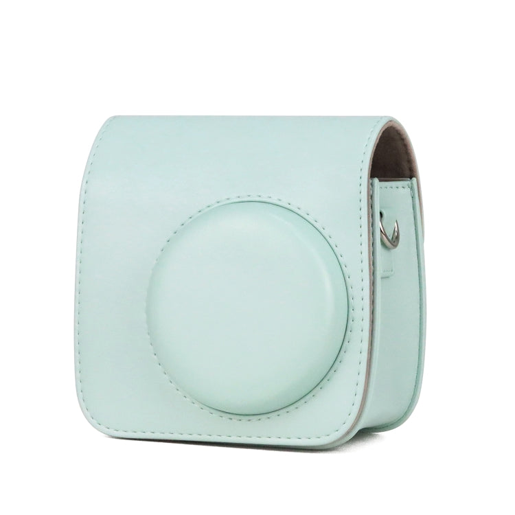 Retro Full Body PU Leather Case Camera Bag with Strap for FUJIFILM instax mini 7+ (Baby Blue) by buy2fix