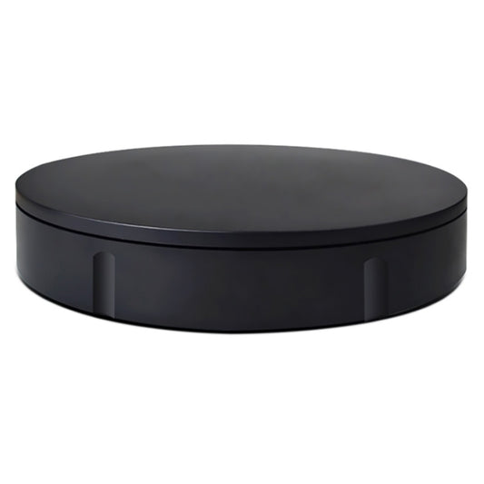 22cm Electric Rotating Display Stand Video Shooting Props Turntable, Load: 50kg, EU Plug (Black) -  by buy2fix | Online Shopping UK | buy2fix