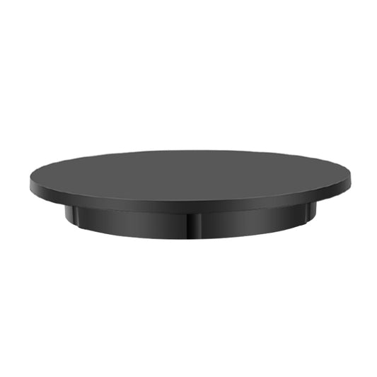 60cm Electric Rotating Display Stand Props Turntable, Load: 100kg, Plug-in Power, UK Plug(Black) -  by buy2fix | Online Shopping UK | buy2fix