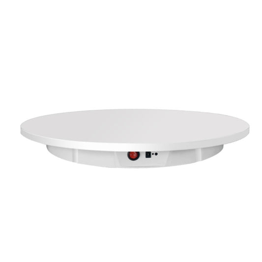 60cm Electric Rotating Display Stand Props Turntable, Load: 100kg, Plug-in Power, AU Plug(White) -  by buy2fix | Online Shopping UK | buy2fix